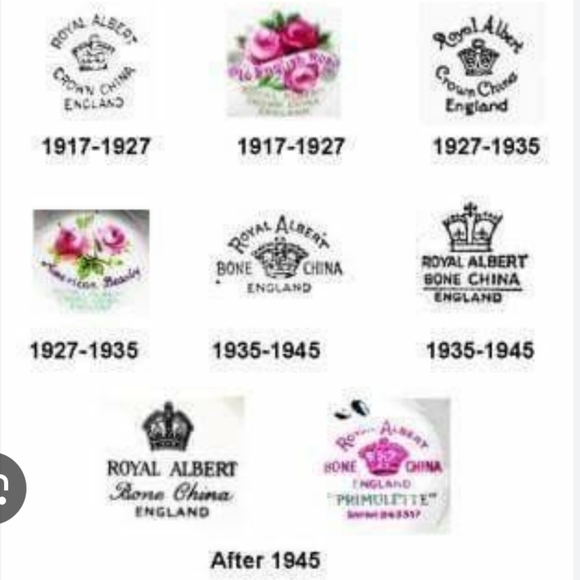 Antique "Old English Rose" by Royal Albert, cup and saucer. - Picture 8 of 8